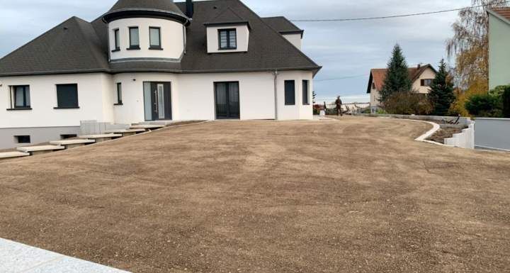 Création d'espace vert Grand Est